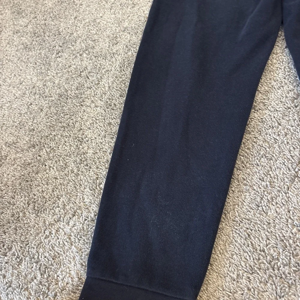Brooks Brothers Jogger Drawstring Tapered Sweatpants Men's Sz L Blue Mesh Thick